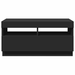 Έπιπλο Τηλεόρασης με LED Μαύρο 80 x 35 x 40 εκ. - Pakobazaar