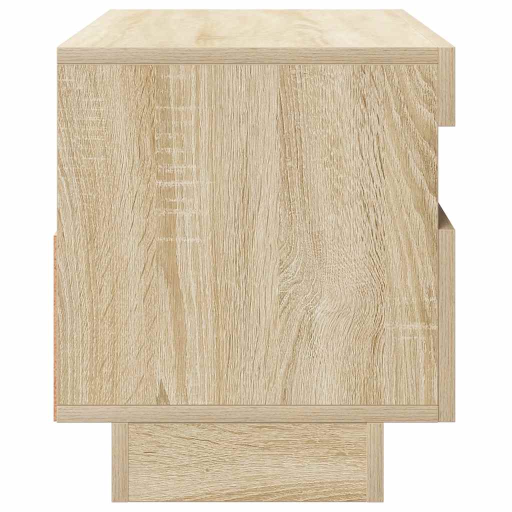 Έπιπλο Τηλεόρασης με LED Sonoma Δρυς 80 x 35 x 40 εκ. - Pakobazaar