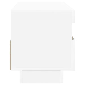Έπιπλο Τηλεόρασης με LED Λευκό 100 x 35 x 40 εκ. - Pakobazaar