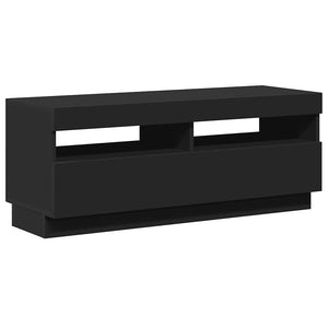 Έπιπλο Τηλεόρασης με Φωτισμό LED Μαύρο 100 x 35 x 40 εκ. - Pakobazaar