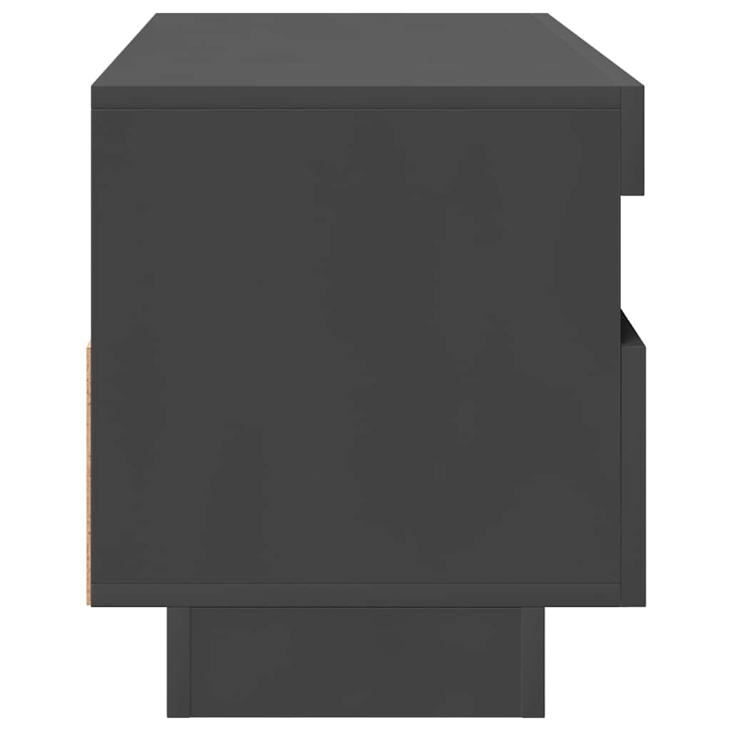 Έπιπλο Τηλεόρασης με Φωτισμό LED Γκρι 100 x 35 x 40 εκ.
