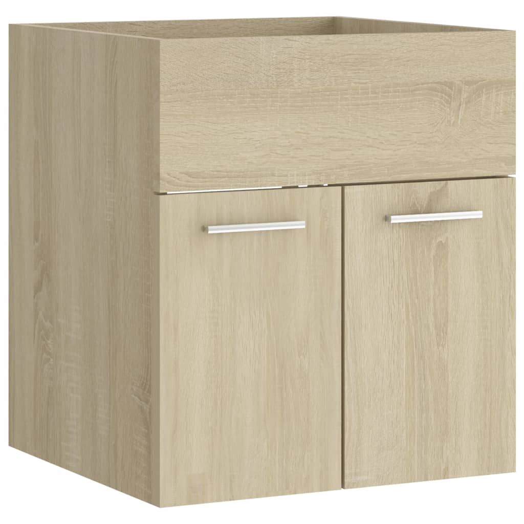 Ντουλάπι Νιπτήρα Sonoma Δρυς 41x38,5x46 εκ. από Επεξ. Ξύλο - Pakobazaar