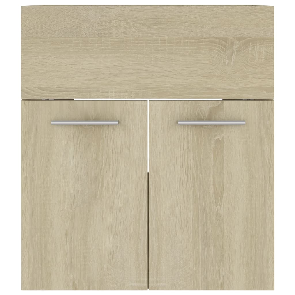 Ντουλάπι Νιπτήρα Sonoma Δρυς 41x38,5x46 εκ. από Επεξ. Ξύλο - Pakobazaar