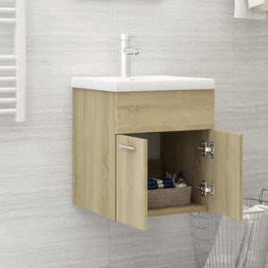 Ντουλάπι Νιπτήρα Sonoma Δρυς 41x38,5x46 εκ. από Επεξ. Ξύλο - Pakobazaar