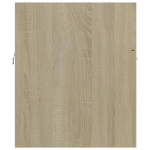 Ντουλάπι Νιπτήρα Sonoma Δρυς 80x38,5x46 εκ. από Επεξ. Ξύλο