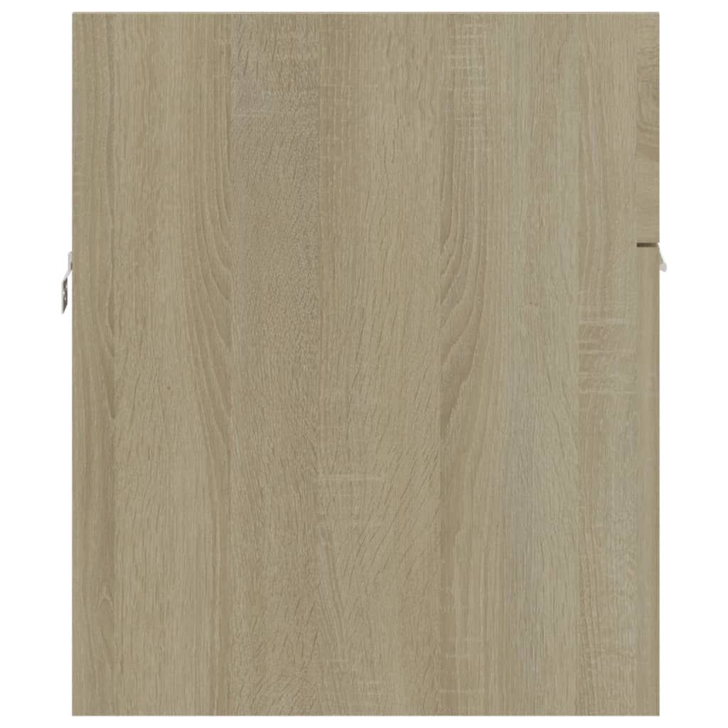 Ντουλάπι Νιπτήρα Sonoma Δρυς 90 x 38,5 x 46 εκ. από Επεξ. Ξύλο