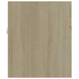 Ντουλάπι Νιπτήρα Sonoma Δρυς 90 x 38,5 x 46 εκ. από Επεξ. Ξύλο