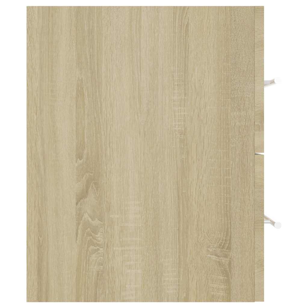 Ντουλάπι Νιπτήρα Sonoma Δρυς 100x38,5x48 εκ. Επεξεργασμένο Ξύλο