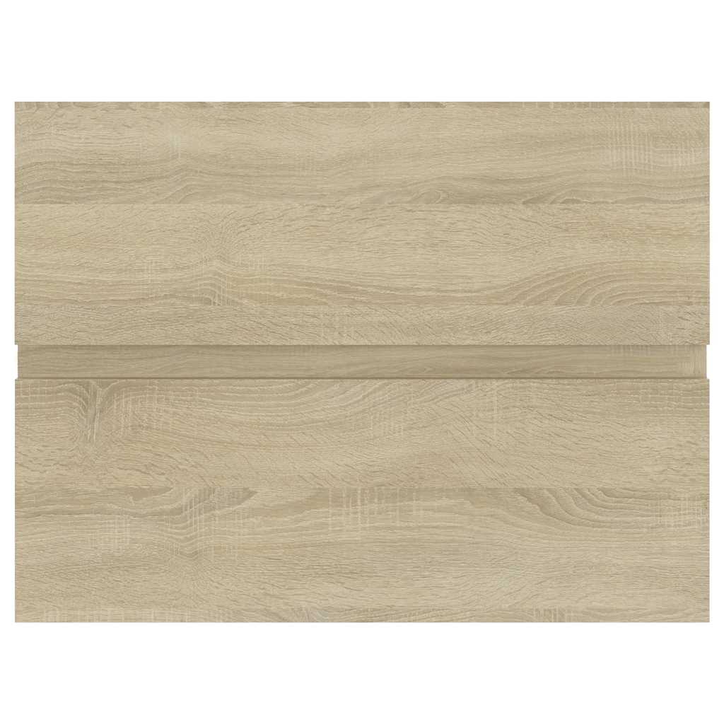 Ντουλάπι Νιπτήρα Sonoma Δρυς 60x38,5x45 εκ. από Επεξ. Ξύλο