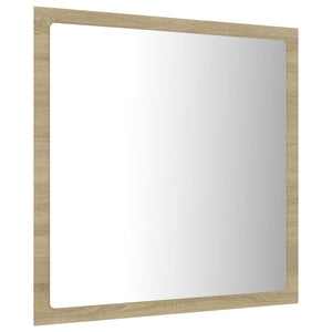 Καθρέφτης Μπάνιου με LED Sonoma Δρυς 40x8,5x37 εκ. Ακρυλικός - Pakobazaar
