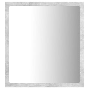 Καθρέφτης Μπάνιου Γκρι Σκυροδέματος 40x8,5x37 εκ. Ακρυλικός - Pakobazaar