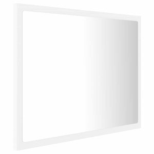 Καθρέφτης Μπάνιου με LED Λευκός 60 x 8,5 x 37 εκ. Ακρυλικός - Pakobazaar