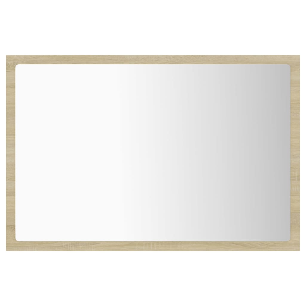 Καθρέφτης Μπάνιου με LED Sonoma Δρυς 60x8,5x37 εκ. Ακρυλικός - Pakobazaar