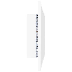 Καθρέφτης Μπάνιου με LED Λευκός 80 x 8,5 x 37 εκ. Ακρυλικός - Pakobazaar