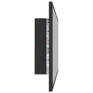 Καθρέφτης Μπάνιου με LED Γκρι 80x8,5x37 εκ. από Ακρυλικός - Pakobazaar