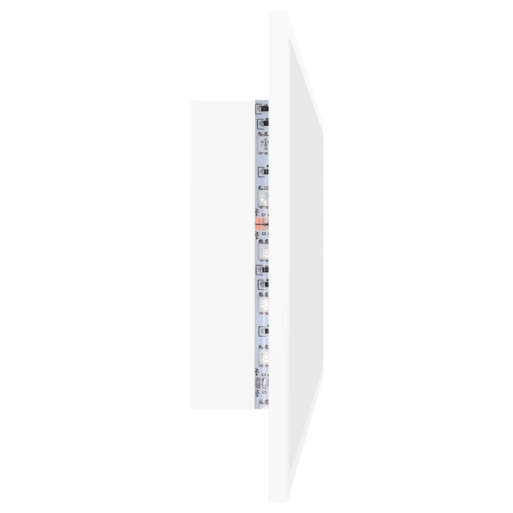 Καθρέφτης Μπάνιου με LED Λευκός 100x8,5x37 εκ. Ακρυλικός - Pakobazaar