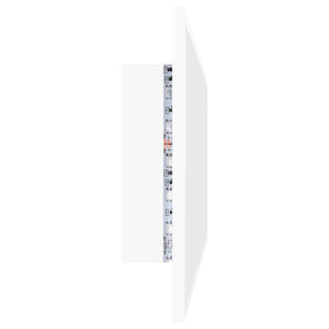 Καθρέφτης Μπάνιου με LED Λευκός 100x8,5x37 εκ. Ακρυλικός - Pakobazaar