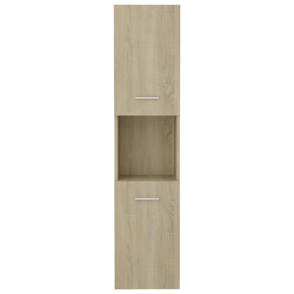 Στήλη Μπάνιου Sonoma Δρυς 30 x 30 x 130 εκ. από Επεξ. Ξύλο - Pakobazaar