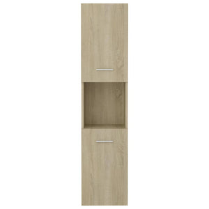 Στήλη Μπάνιου Sonoma Δρυς 30 x 30 x 130 εκ. από Επεξ. Ξύλο - Pakobazaar