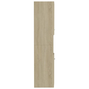 Στήλη Μπάνιου Sonoma Δρυς 30 x 30 x 130 εκ. από Επεξ. Ξύλο - Pakobazaar