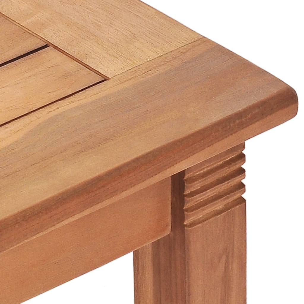 Σετ Τραπεζαρίας Κήπου 5 τεμ. από Μασίφ Ξύλο Teak με Μαξιλάρια - Pakobazaar