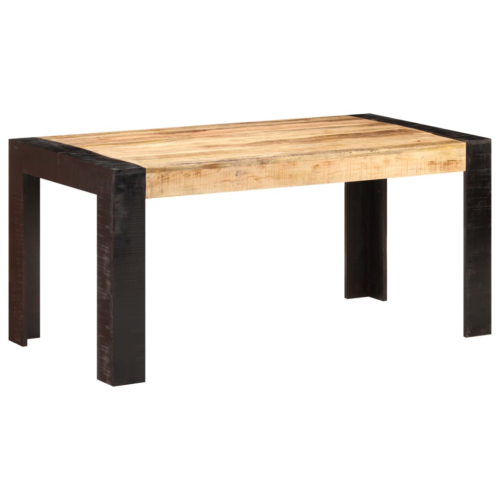 Τραπεζαρία 160 x 80 x 76 εκ. από Μασίφ Ξύλο Μάνγκο