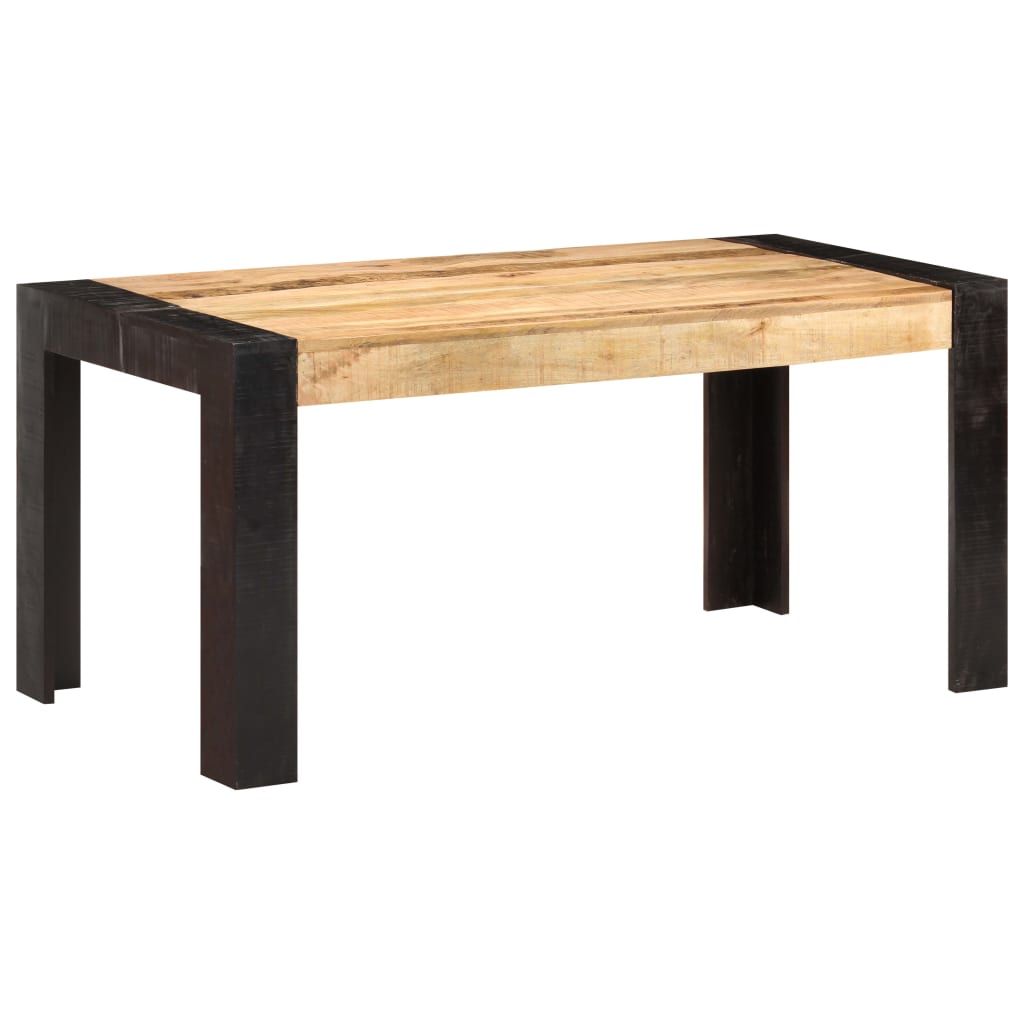 Τραπεζαρία 160 x 80 x 76 εκ. από Μασίφ Ξύλο Μάνγκο