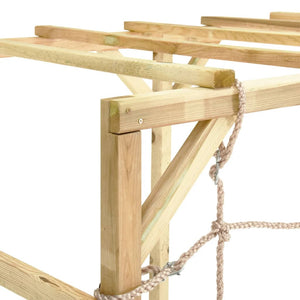 Συγκρότημα Αναρρίχησης 240x100x170 εκ. Εμποτισμένο Ξύλο Πεύκου