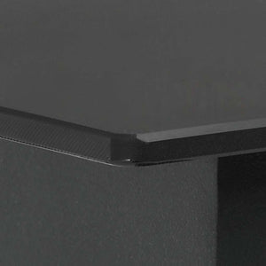 Σετ Τραπεζαρίας Κήπου 9 τεμ. Μαύρο από Ρατάν PVC