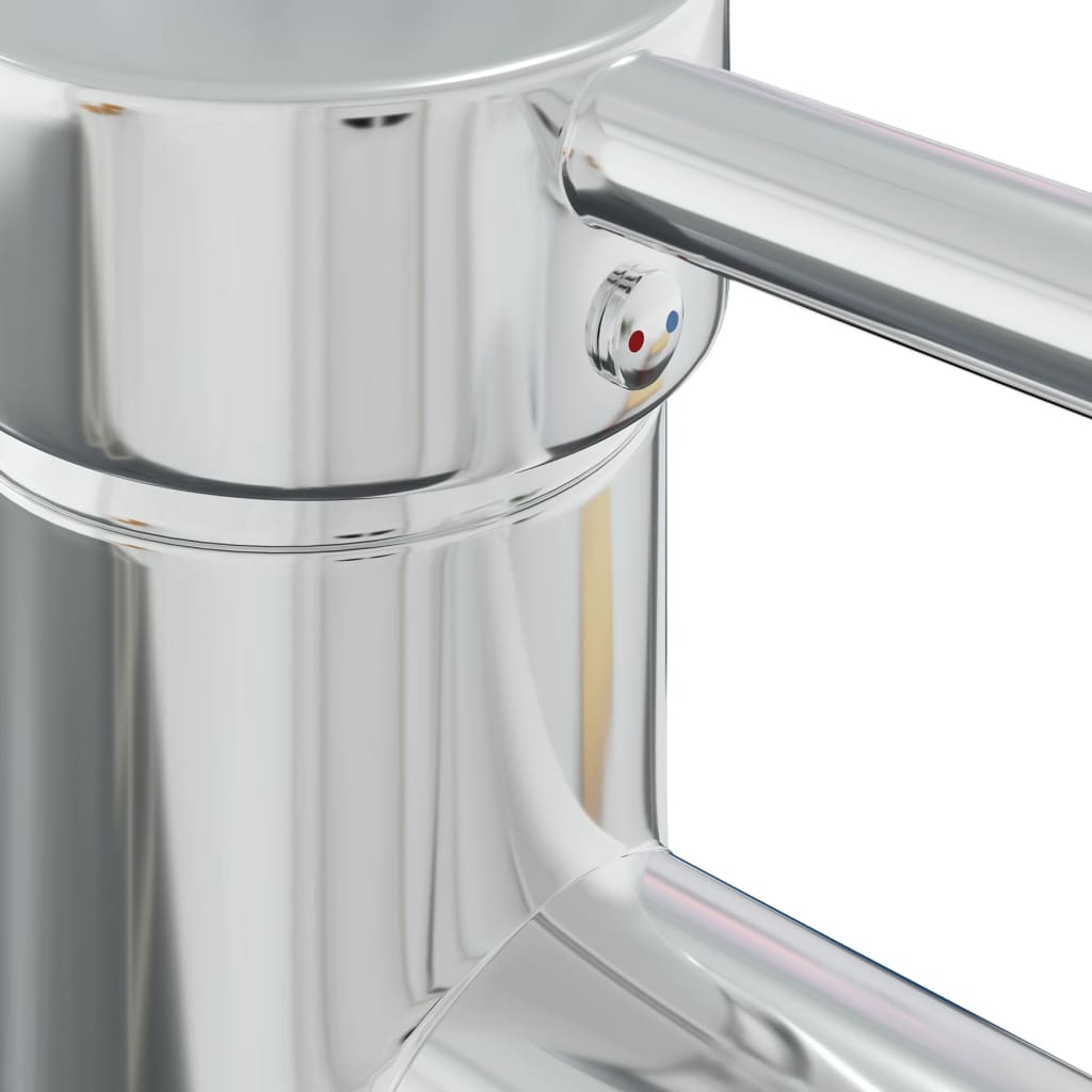 Νιπτήρας Ένθετος Λευκός 61 x 39 x 18 εκ. Κεραμικός με Βρύση - PAKOBAZAAR