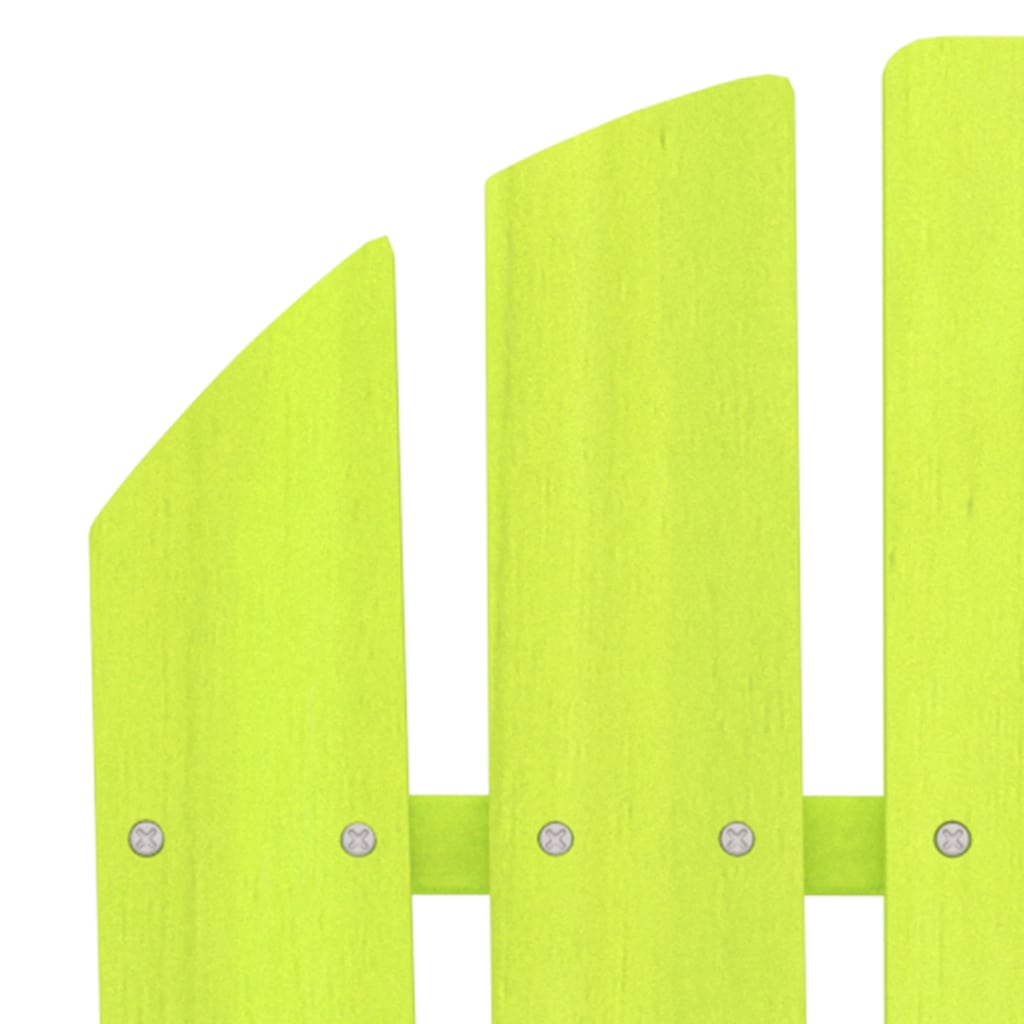 Καρέκλα Κήπου Adirondack Πράσινη από Μασίφ Ξύλο Ελάτης