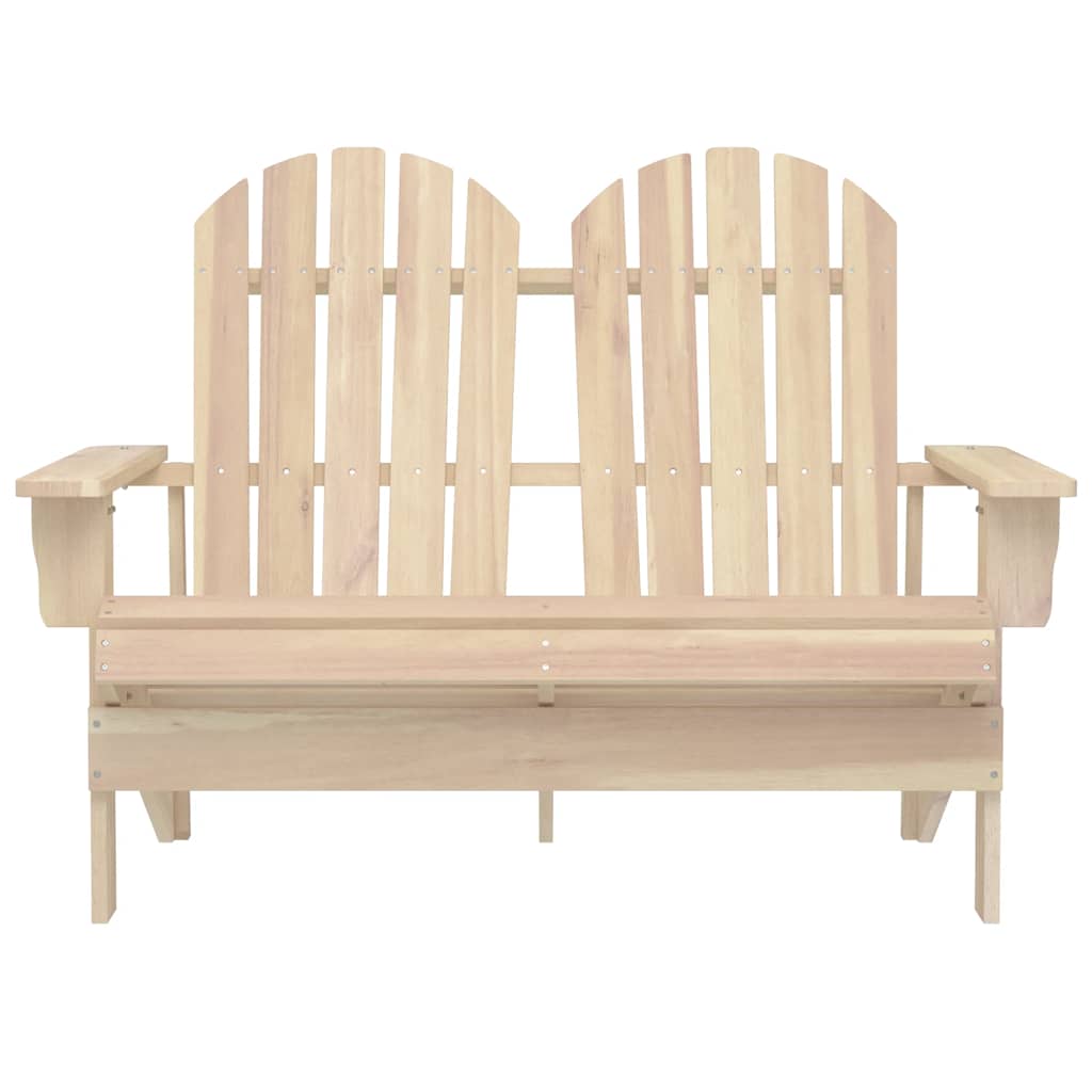 Καρέκλα Κήπου Adirondack Διθέσια από Μασίφ Ξύλο Ελάτης