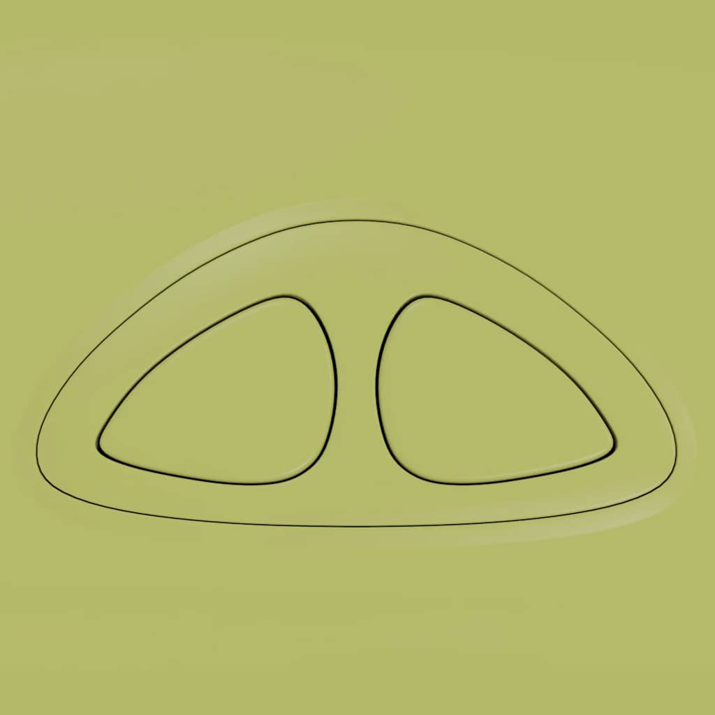 Καζανάκι με Είσοδο Νερού από Κάτω Λαδί 3/6 Λίτρων - PAKOBAZAAR