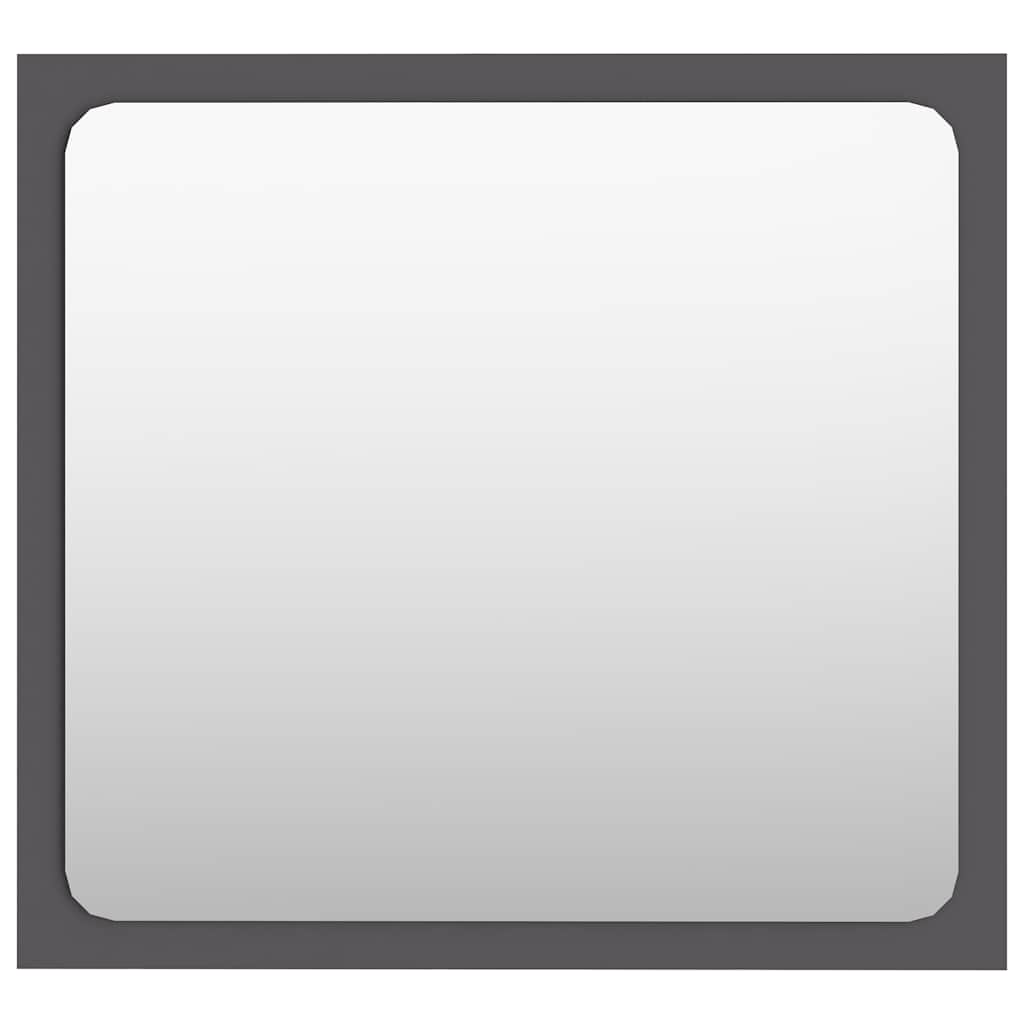 Σετ Επίπλων Μπάνιου 2 Τεμαχίων Γκρι από Μοριοσανίδα