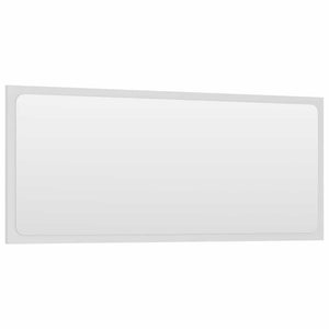 Σετ Επίπλων Μπάνιου 2 Τεμαχίων Λευκό από Μοριοσανίδα