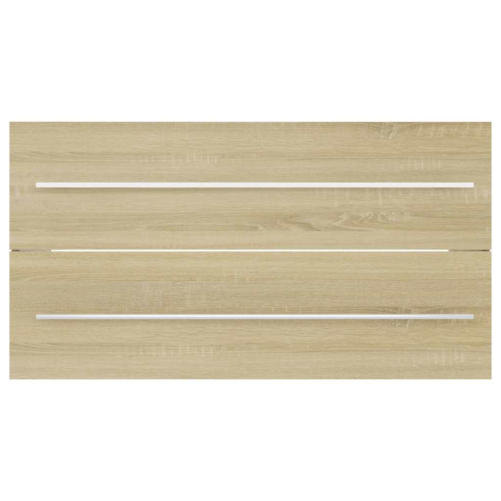 Σετ Επίπλων Μπάνιου 2 Τεμαχίων Sonoma Δρυς από Μοριοσανίδα