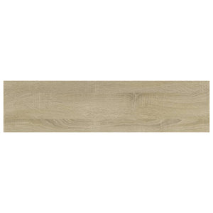 Ράφια Βιβλιοθήκης 4 τεμ. Sonoma Δρυς 40x10x1,5 εκ. Επεξ.Ξύλο - Pakobazaar