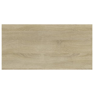 Ράφια Βιβλιοθήκης 4 τεμ. Sonoma Δρυς 40x20x1,5 εκ. Επεξ.Ξύλο - Pakobazaar