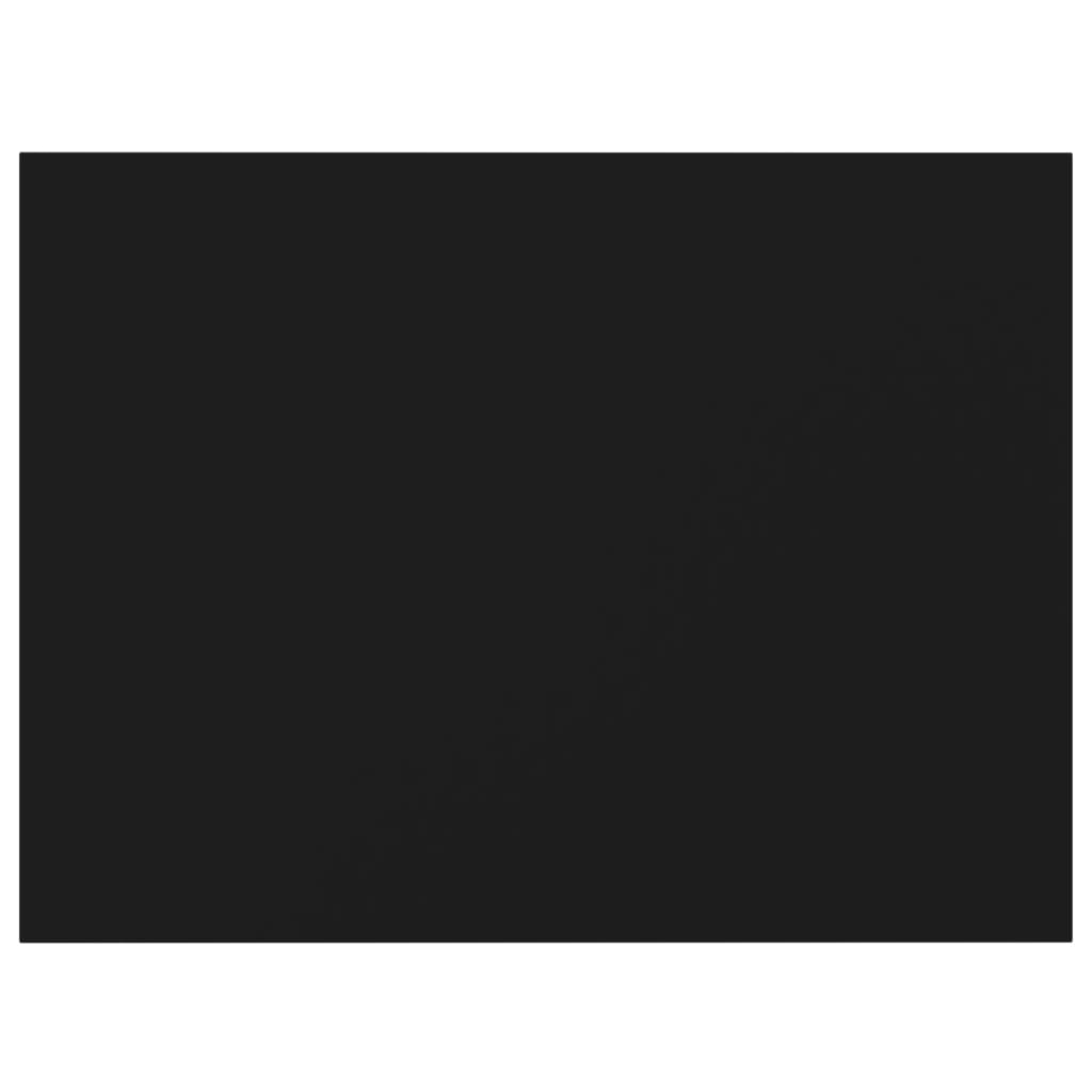 Ράφια Βιβλιοθήκης 4 τεμ. Μαύρα 40x30x1,5 εκ. από Επεξ.Ξύλο - Pakobazaar