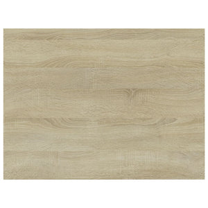 Ράφια Βιβλιοθήκης 8 τεμ. Sonoma Δρυς 40x30x1,5 εκ. Μοριοσανίδα - Pakobazaar