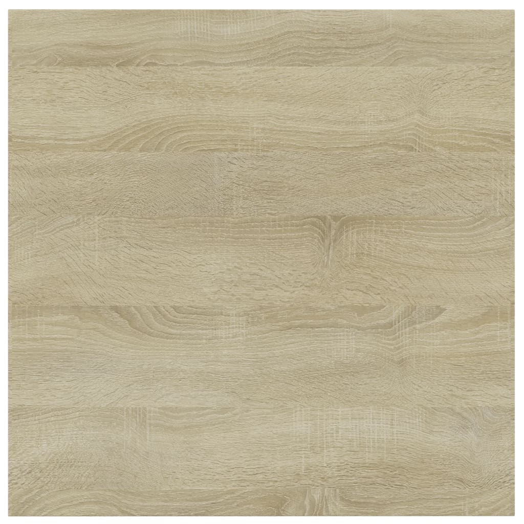 Ράφια Βιβλιοθήκης 8 τεμ. Sonoma Δρυς 40x40x1,5 εκ. Μοριοσανίδα - Pakobazaar