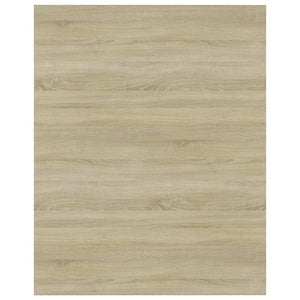 Ράφια Βιβλιοθήκης 4 τεμ. Sonoma Δρυς 40x50x1,5 εκ. Μοριοσανίδα