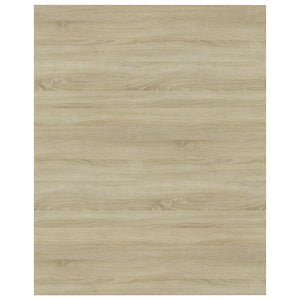 Ράφια Βιβλιοθήκης 8 τεμ. Sonoma Δρυς 40x50x1,5 εκ. Μοριοσανίδα - Pakobazaar