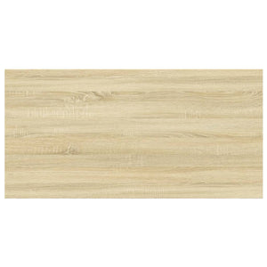 Ράφια Βιβλιοθήκης 4 τεμ. Sonoma Δρυς 60x30x1,5 εκ. Μοριοσανίδα - Pakobazaar