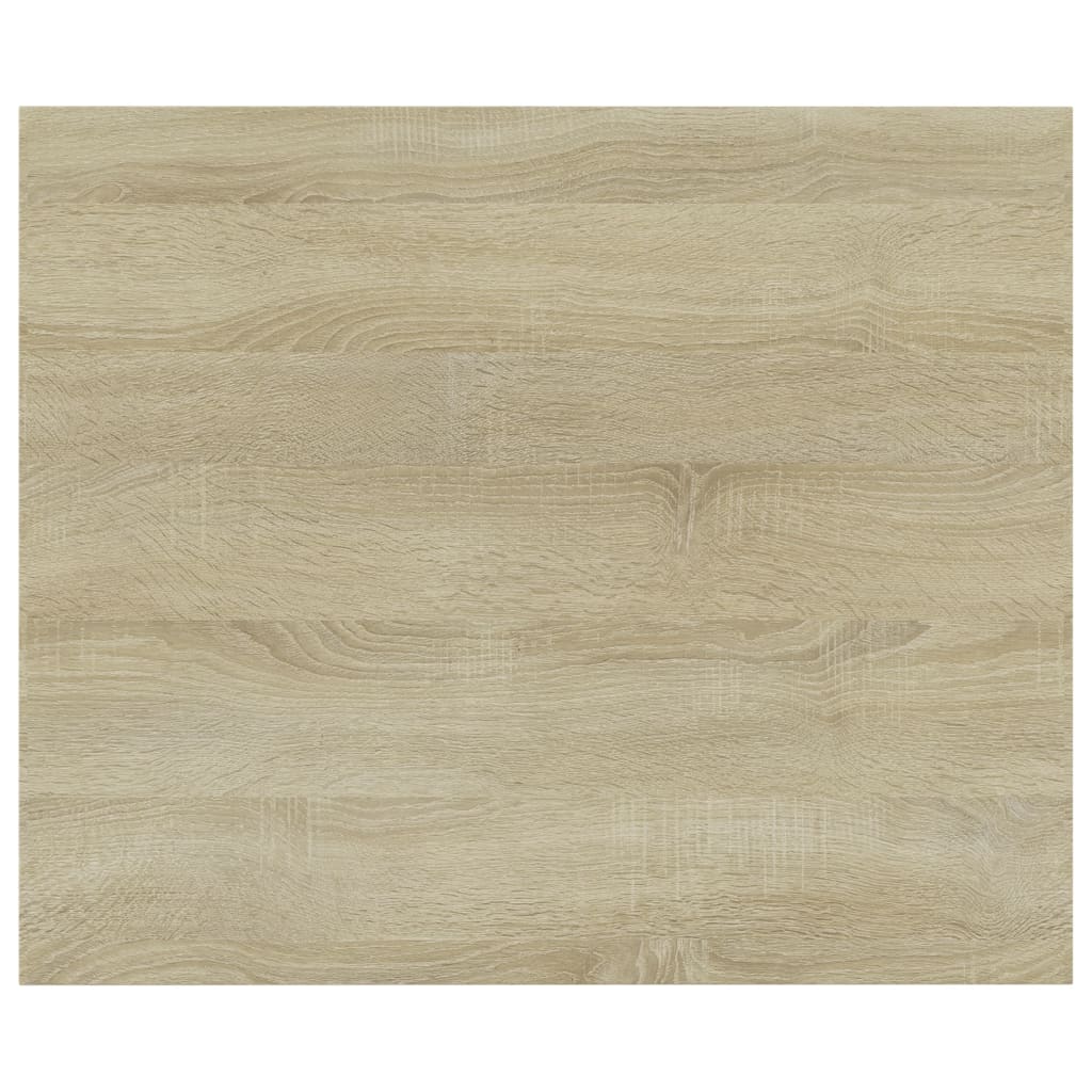 Ράφια Βιβλιοθήκης 4 τεμ. Sonoma Δρυς 60x50x1,5 εκ. Μοριοσανίδα