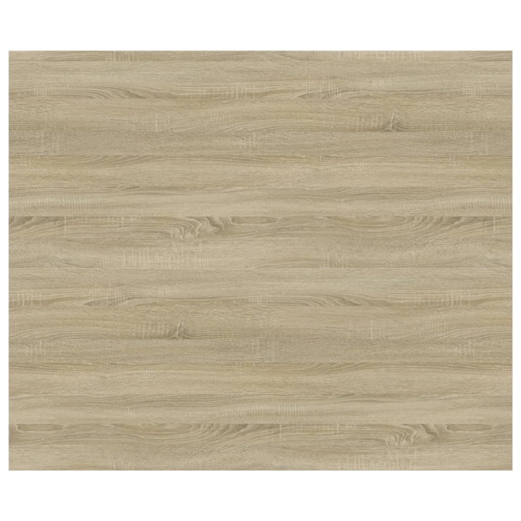 Ράφια Βιβλιοθήκης 8 τεμ. Sonoma Δρυς 60x50x1,5 εκ. Μοριοσανίδα