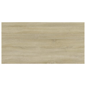 Ράφια Βιβλιοθήκης 8 τεμ. Sonoma Δρυς 80x30x1,5 εκ. Μοριοσανίδα