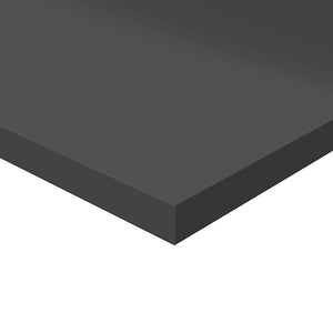 Ράφια Βιβλιοθήκης 4 τεμ. Γυαλ. Γκρι 80x30x1,5 εκ. Μοριοσανίδα