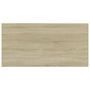 Ράφια Βιβλιοθήκης 4 τεμ. Sonoma Δρυς 80x40x1,5 εκ. Μοριοσανίδα - Pakobazaar
