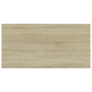 Ράφια Βιβλιοθήκης 8 τεμ. Sonoma Δρυς 80x40x1,5 εκ. Μοριοσανίδα